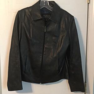 Wilson Leather Jacket Women’s  Classic Style Small